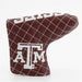 Texas A&M Aggies Quilted Mallet Putter Cover (SOLID)