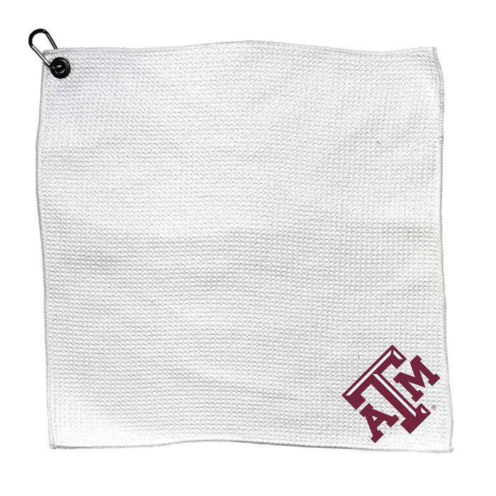 Texas A&M Microfiber Towel - 15" x 15" (White)