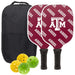 Texas A&M Aggies Carbon Fiber Pickleball Paddle Set