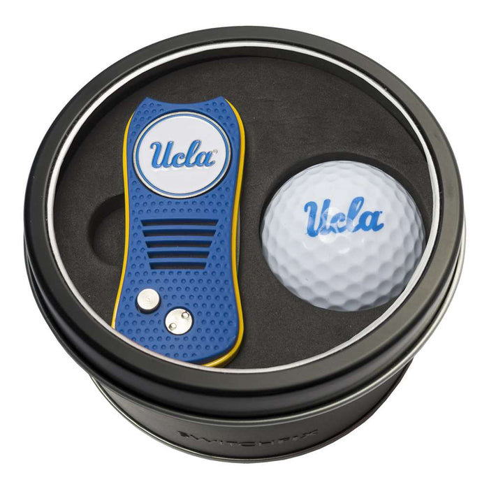 UCLA Bruins Golf Tin Set - Switchblade, Golf Ball