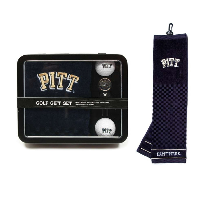 PITTSBURGH Golf Towel, Balls, Divot Tool Gift Set