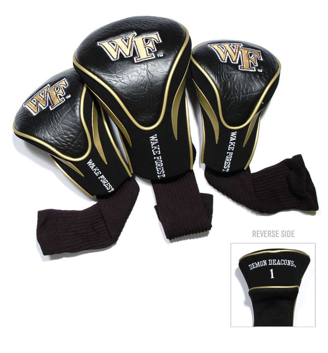 Wake Forest  Demon Deacons  Golf Club Headcover - Set of 3 (Driver,Fairway,Hybrid)