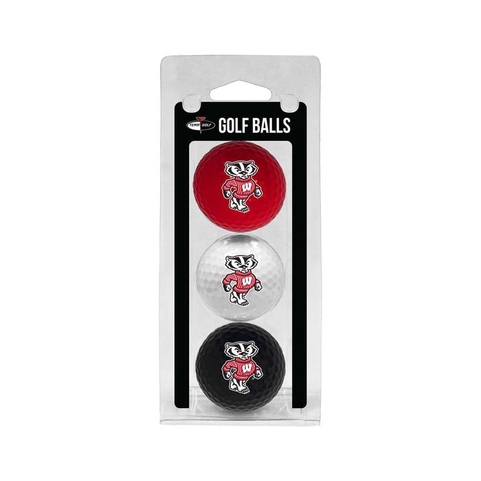 Wisconsin Badgers Golf 3 Ball Pack 23905