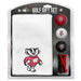 Wisconsin Badgers 16" X 40" Microfiber Towel Golf Gift Set - White