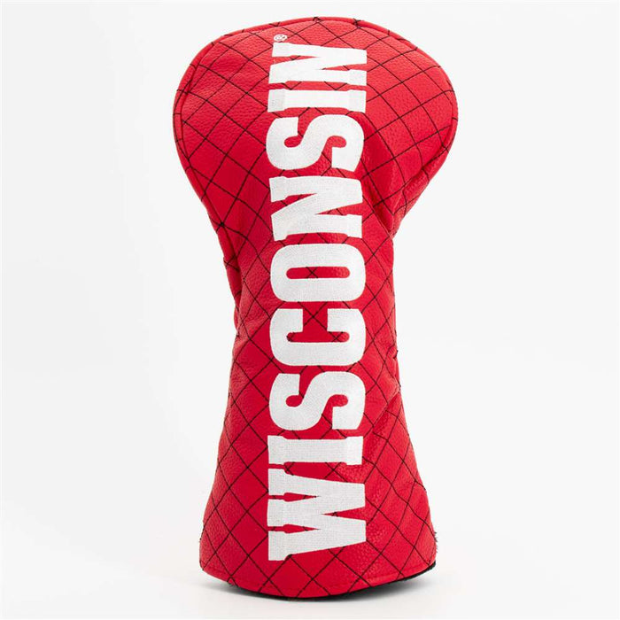 Wisconsin Badgers Quilted Driver Headcover (SOLID)