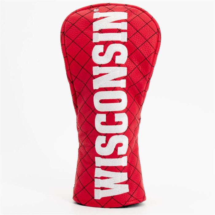 Wisconsin Badgers Quilted Fairway Headcover (SOLID)