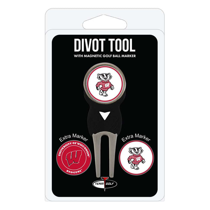 Wisconsin Badgers Golf Signature Divot Tool Pack  23945