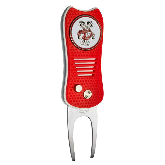 University of Wisconsin Badgers Golf Switchblade Divot Tool