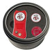 Wisconsin Badgers Golf Tin Set - Switchblade, 2 Markers 23959