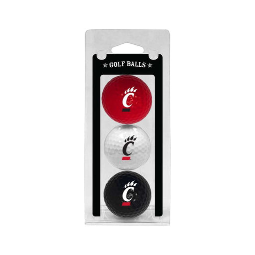 Cincinnati Bearcats Golf 3 Ball Pack 24005