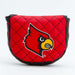 Louisville Cardinals Quited Blade Putter Cover (SOLID)