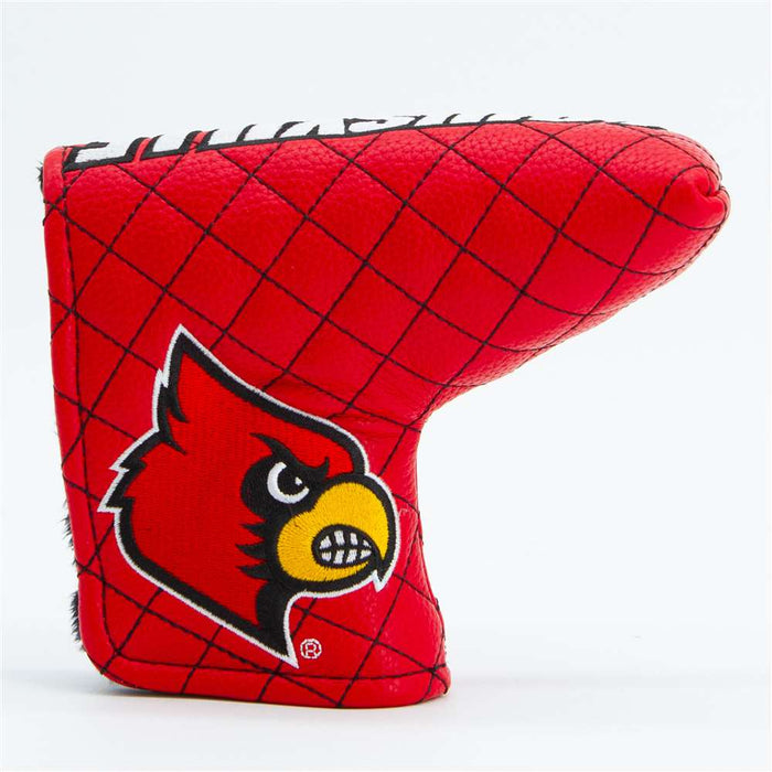 Louisville Cardinals Quilted Mallet Putter Cover (SOLID)