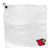 Louisville Cardinals Microfiber Towel - 15" x 15" (White)