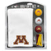 Minnesota Golden Gophers 16" X 40" Microfiber Towel Golf Gift Set - White