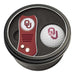 Oklahoma Sooners Golf Tin Set - Switchblade, Golf Ball