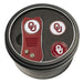 Oklahoma Sooners Golf Tin Set - Switchblade, 2 Markers 24459