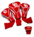 Oklahoma Sooners  Golf Club Headcover - Set of 3 (Driver,Fairway,Hybrid)