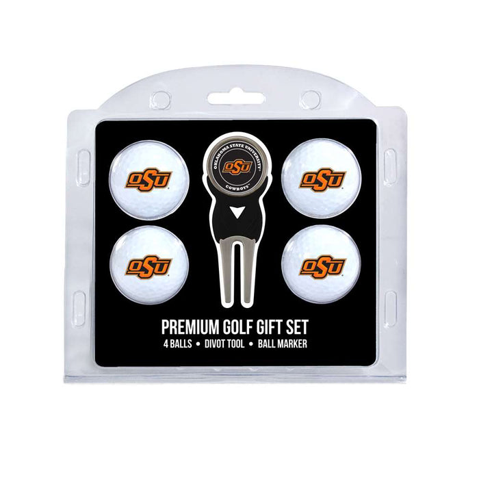 Oklahoma State University Cowboys Golf 4 Ball Gift Set 24506