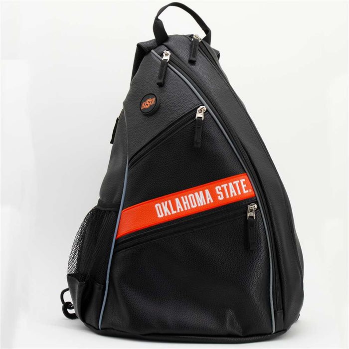 Oklahoma State Cowboys PU Leather Backpack