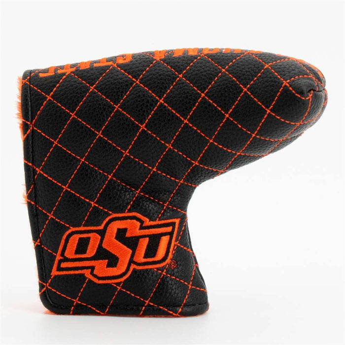 Oklahoma State Cowboys Quilted Mallet Putter Cover (SOLID)
