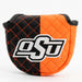 Oklahoma State Cowboys Quited Blade Putter Cover (SPLIT)