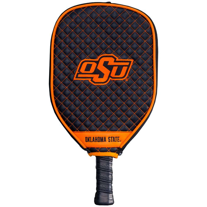 Oklahoma State Cowboys Quilted Pickleball Paddle Cover
