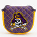 ECU Pirates Quited Blade Putter Cover (SOLID)