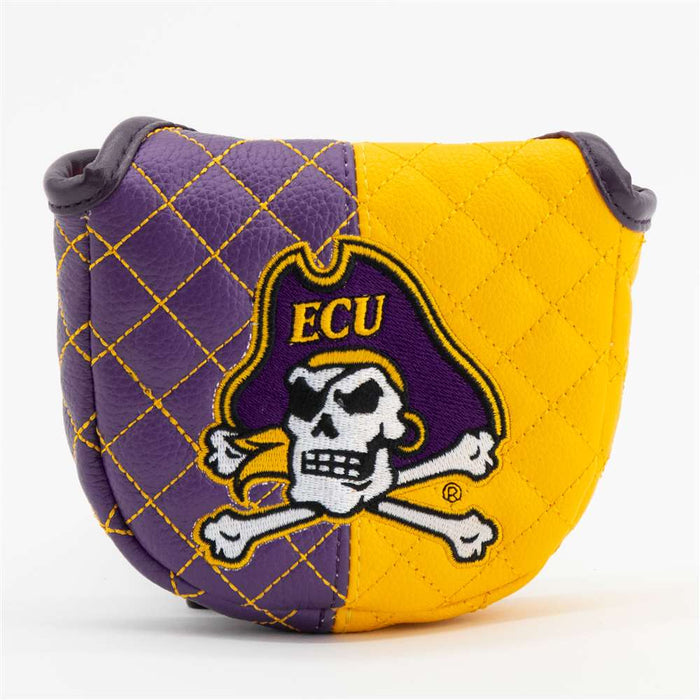 ECU Pirates Quited Blade Putter Cover (SPLIT)