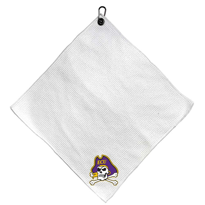 East Carolina Pirates Microfiber Towel - 15" x 15" (White)