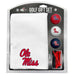 Ole Miss Rebels 16" X 40" Microfiber Towel Golf Gift Set - White