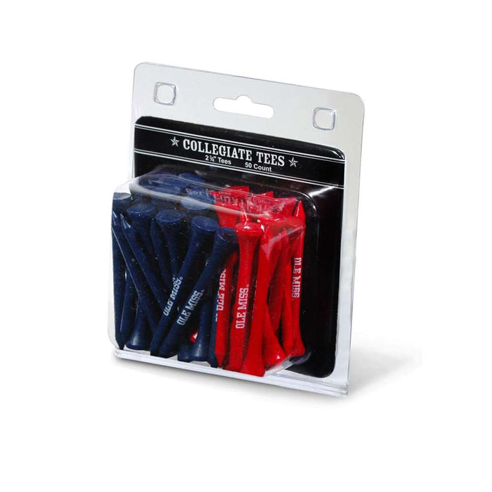 University of Mississippi Ole Miss Rebels Golf 50 Tee Pack 24755