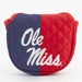 Ole Miss Rebels Quited Blade Putter Cover (SPLIT)