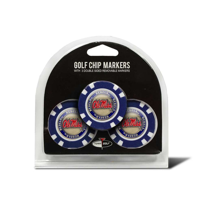 Mississippi Ole Miss Rebels Golf 3 Pack Golf Chip 24788