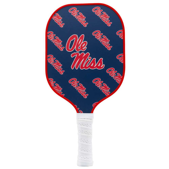 Mississippi Ole Miss Rebels Carbon Fiber Pickleball Paddle