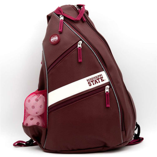 Mississippi State Bulldogs PU Leather Backpack