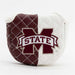 Mississippi State Bulldogs Quited Blade Putter Cover (SPLIT)