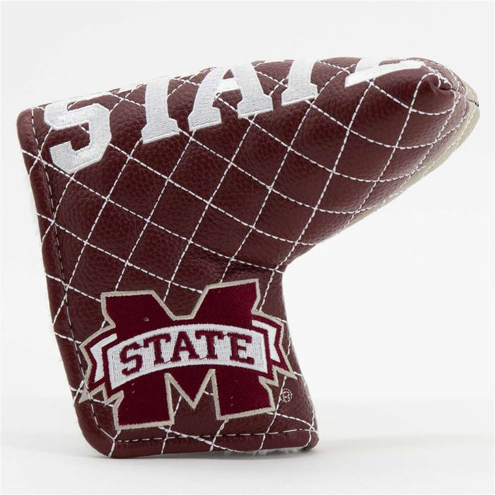 Mississippi State Bulldogs Quilted Mallet Putter Cover (SPLIT)