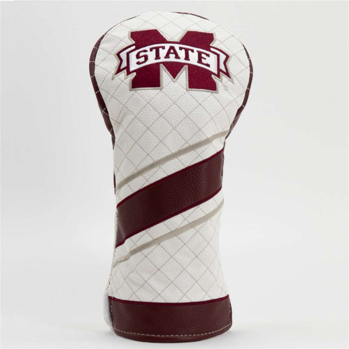 Mississippi State Bulldogs Quilted Driver Headcover (STRIPED)