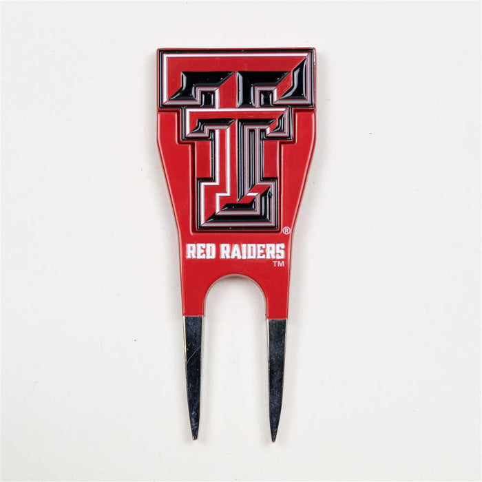 Texas Tech Red Raiders Custom Shaped Divot Tool