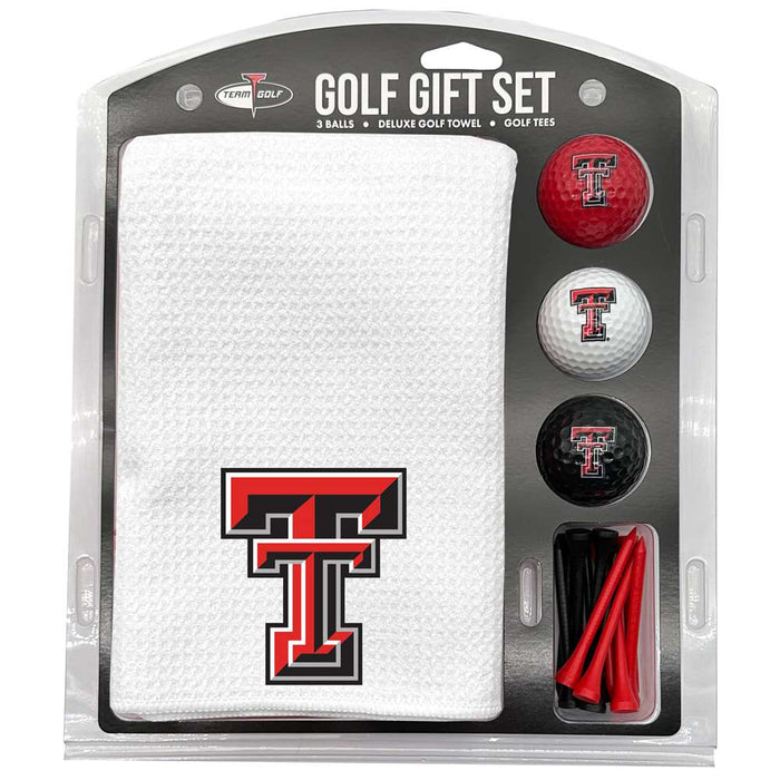 Texas Tech Red Raiders 16" X 40" Microfiber Towel Golf Gift Set - White