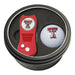 Texas Tech Red Raiders Golf Tin Set - Switchblade, Golf Ball