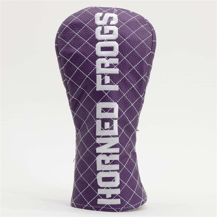TCU Horned Frogs Quilted Fairway Headcover (SOLID)