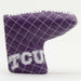 TCU Horned Frogs Quilted Mallet Putter Cover (SOLID)