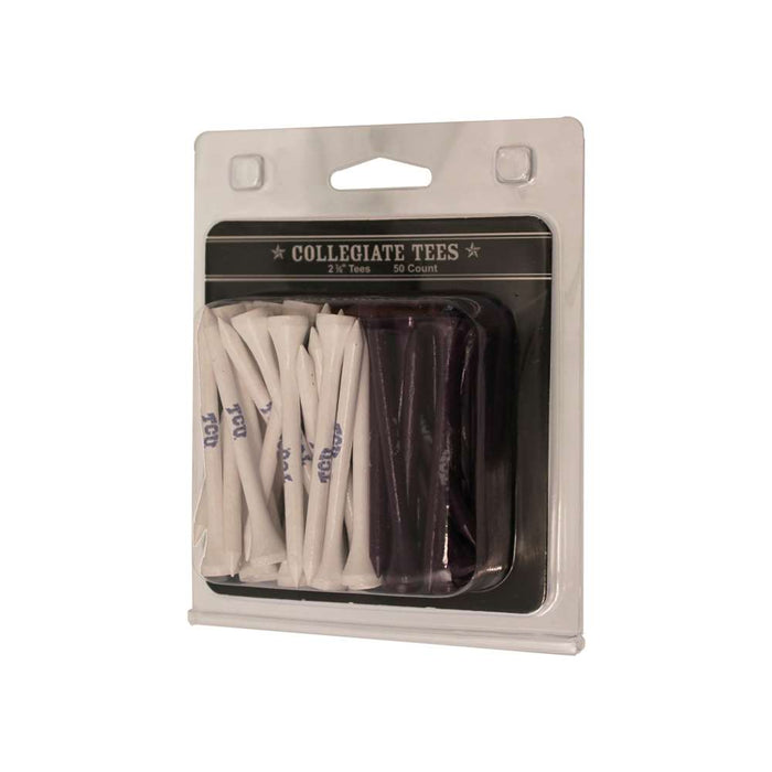 TCU Texas Christian University Horned Frogs Golf 50 Tee Pack 25355