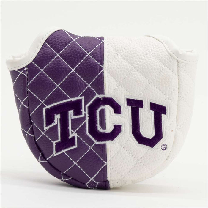 TCU Horned Frogs Quited Blade Putter Cover (SPLIT)