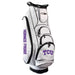 Texas Christian TCU Horned Frogs Albatross Cart Golf Bag White