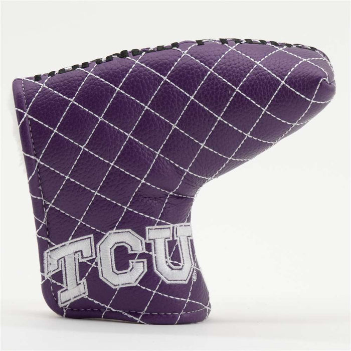 TCU Horned Frogs Quilted Mallet Putter Cover (SPLIT)