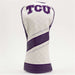 TCU Horned Frogs Quilted Driver Headcover (STRIPED)