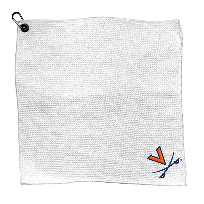 Virginia Cavaliers Microfiber Towel - 15" x 15" (White)