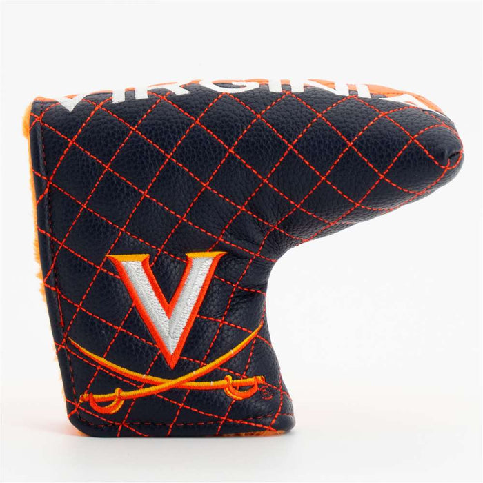 Virginia Cavaliers Quilted Mallet Putter Cover (SPLIT)